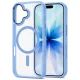 Чехол Tech-Protect MagMat MagSafe для iPhone 17 - Прозрачный синий
