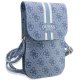 Guess pleca soma tālrunim 4G Stripes, zila