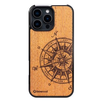 Koka korpuss iPhone 16 Pro Max TRAVELER MERBAU | Bewood Wooden Case for