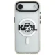 Karl Lagerfeld IML Choupette Sketch Logo MagSafe vāciņš iPhone Air, caurspīdīgs