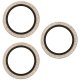 PanzerGlass Hoops Glitter Tempered Glass Lens Screen Protector iPhone 17 Pro / 17 Pro Max / 16 Pro / 16 Pro Max - Gold
