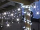 Светодиодный занавес 300 LED, холодный белый, 10м, соединяемый
