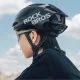 Легкий велосипедный шлем Rockbros TS-42 58-62 см, черный