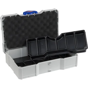 Knipex TANOS MINI-systainer 97 90 00 LE Tool Box, Empty, Grey