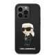 Чехол Karl Lagerfeld Silicone Ikonik MagSafe для iPhone 14 Pro Max, черный