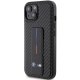 BMW Grip Stand Smooth & Carbon apvalks iPhone 15 - melns | & case for black