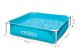 Intex 57173 karkasa bērnu baseins 122x122x30 cm, zils