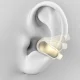 Bezvadu austiņas Dudao U20 Pro TWS Bluetooth 5.4, baltas