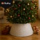 Christmas Tree Stand Cover Ruhhy 60x22cm, White/Silver