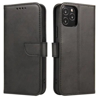 Magnet Case atverams vāciņš OnePlus Ace, Melns