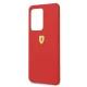 Чехол Ferrari для Samsung Galaxy S20 Ultra Silicone, красный