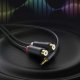 Ugreen Audio Adapter Jack 3.5mm Male To 2xrca Female Cable 0.25m Gray (av109)