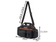 Universal Bicycle Rear Rack Bag, 15L, Black