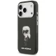 Karl Lagerfeld IML Aquarelle Karl & Logo MagSafe vāciņš iPhone 17 Pro, Melns