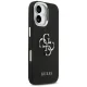 Чехол Guess Grained Big 4G Classic Logo для iPhone 17, черный