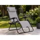 Sofotel Chillwell Folding Garden Lounger with Cushion, Set of 2, Grey