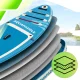 SUP-борд AquaPaddle Explorer Light Blue с сиденьем, 335x84x15 см