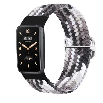 Pīta siksniņa Mi Band 7 Pro / M7 Pro, melna un balta