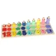 Kids Toddler Educational Toy Shape Digit Alphabet Sorter Puzzle 3in1 (13x36 cm)