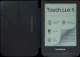 PocketBook Touch Lux 4 / HD 3 / Lux 5, Basic 4 / Lux 2, Color Origami Cover e-grāmatu lasītāja vāciņš, Melns