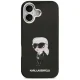 Karl Lagerfeld IML Aquarelle Karl & Logo MagSafe vāciņš iPhone 17 telefonam – melns | Phone Case Cover