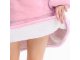 Silts hūdijs, džemperis-sega ar kapuci un kabatu, Rozā | Oversized Warm Hoodie Sweatshirt Blanket