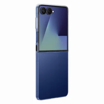 Samsung Galaxy Z Flip 7 (SM-F766B/DS) Original Clear Case Cover, Transparent (EF-AF766CTEGWW) | Telefona Vāciņš...