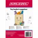 Корзина для игрушек и белья Kruzzel 24727, 42 л, бежевая