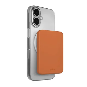 Внешний аккумулятор Puro Slim Power Mag 4200mAh MagSafe - Оранжевый