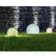 GreenBlue GB165 Solar Garden Lamp Sphere, RGB LED, Freestanding, 25x58 cm