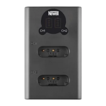 Newell DL-USB-C divu kanālu lādētājs NP-BX1 akumulatoriem