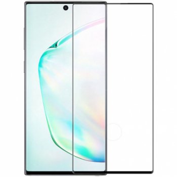 Samsung Galaxy Note 20 Ultra Aizsargstikls 5D, Melns Pilna Pārklājuma | Tempered Glass Screen Protector [Full Glue]