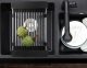 Expandable Basket Strainer Colander Over the Sink for Vegetables and Fruits Washing
