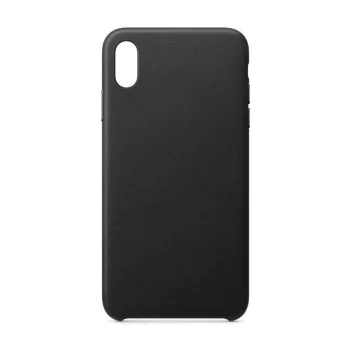 Чехол из экокожи для iPhone 12 Pro Max, черный