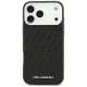 Чехол Karl Lagerfeld FW Stamped Karl MagSafe для iPhone 17 Pro Max — черный