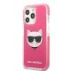Apple iPhone 13 Pro Max 6.7\'\' Karl Lagerfeld Choupette Head Case Cover, Fuchsia | Чехол Кейс Бампер...