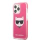 Apple iPhone 13 Pro Max 6.7\'\' Karl Lagerfeld Choupette Head Case Cover, Fuchsia | Чехол Кейс Бампер...