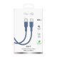 Кабель Puro ICON USB-C - USB-C 1.5м, синий