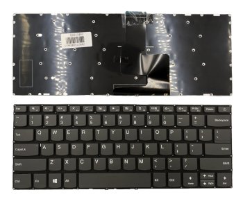 Lenovo 520-14IKB Laptop Keyboard (US), Black