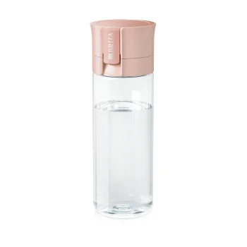 Ūdens filtrēšanas pudele Brita Fill & Go Vital 0.6L ar 2 MicroDisc filtriem, aprikožu