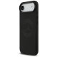Чехол Mercedes Leather Vintage Logo MagSafe для iPhone Air Black