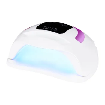 Лампа для ногтей Glow S1 Dual Led UV 168W, розовое золото