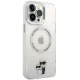 Чехол Karl Lagerfeld для iPhone 13 Pro Max Iconic Karl & Choupette MagSafe, прозрачный