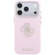 Чехол Guess Smooth & Big Strass Logo для iPhone 18 Pro / 17 Pro, розовый