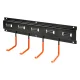 Maclean MC-193 tērauda sienas organizators dārza instrumentiem, 40 cm