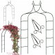 Garden Pergola Flower Support for Climbing Plants Roses Arch