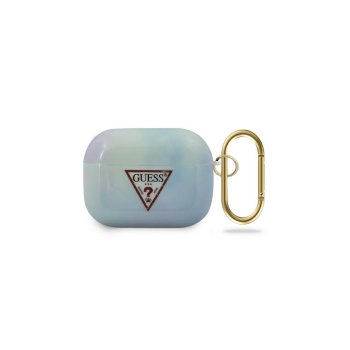Чехол Guess для AirPods Pro из коллекции Tie & Dye, синий