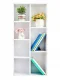 ModernHome WYJ-071 balts grāmatu plaukts