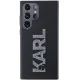 Чехол Karl Lagerfeld для Samsung Galaxy S23 Ultra 3D Rubber Glitter Logo, черный