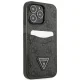 Guess 4G Triangle Logo Cardslot vāciņš iPhone 13 / 13 Pro, melns